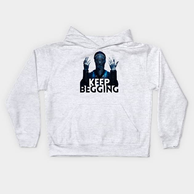 Sister Beatrice Keep Begging - warrior nun Netflix - KTY, Kids Hoodie by tziggles